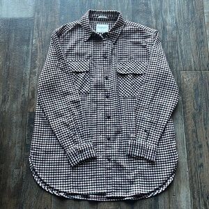 A&F new without tags oversized flannel